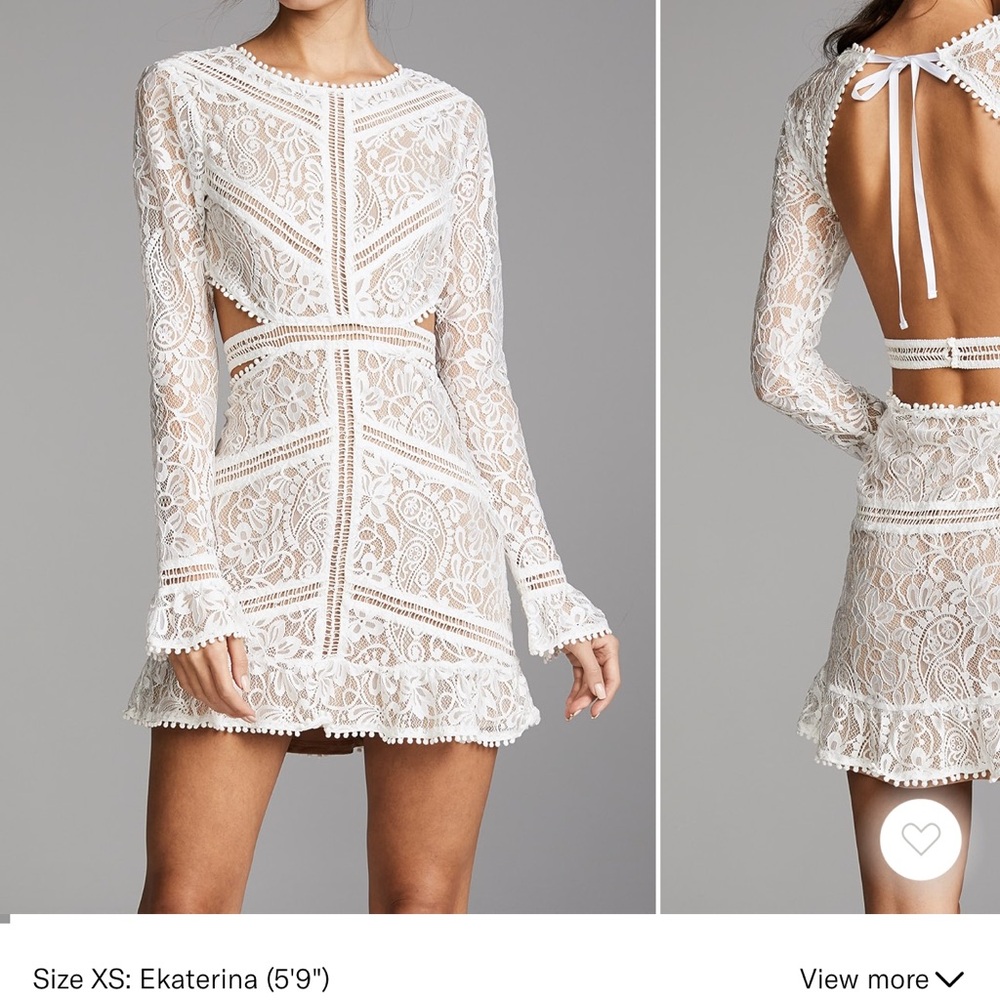 For love and lemons 
Emerie cutout dress
